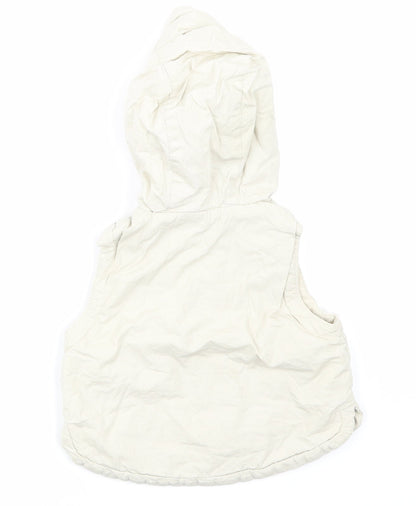 Pequilino Boys Beige   Gilet Jacket Size 6-9 Months