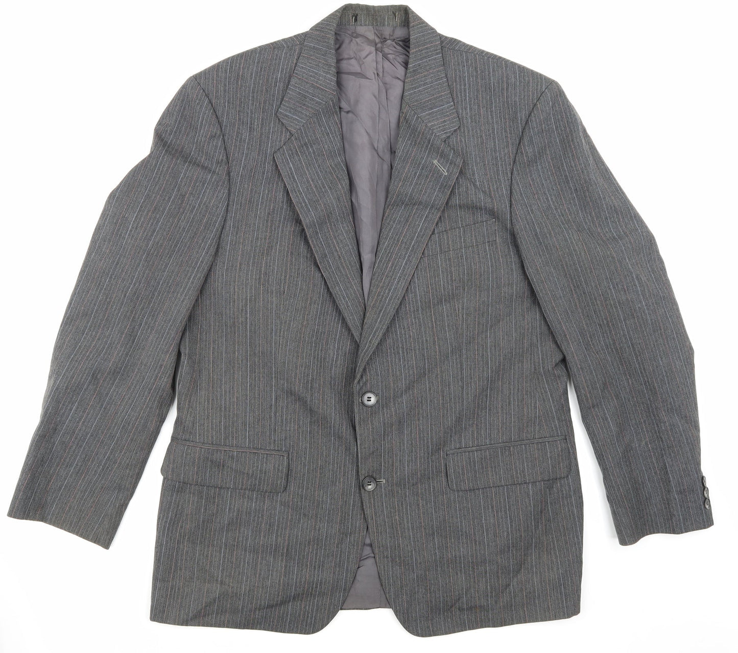 Mens UK Size M St michael Regular Grey Suit Jacket