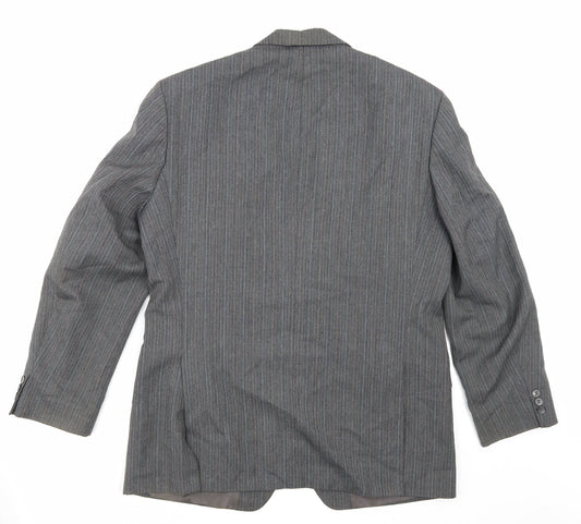 Mens UK Size M St michael Regular Grey Suit Jacket