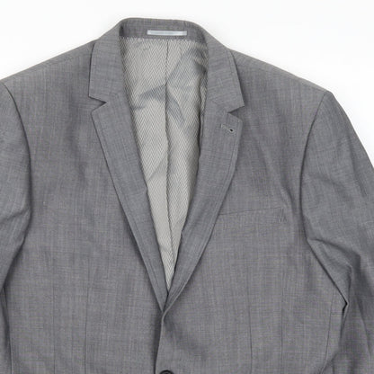 Mens UK Size 40 NEXT Regular Grey Suit Jacket