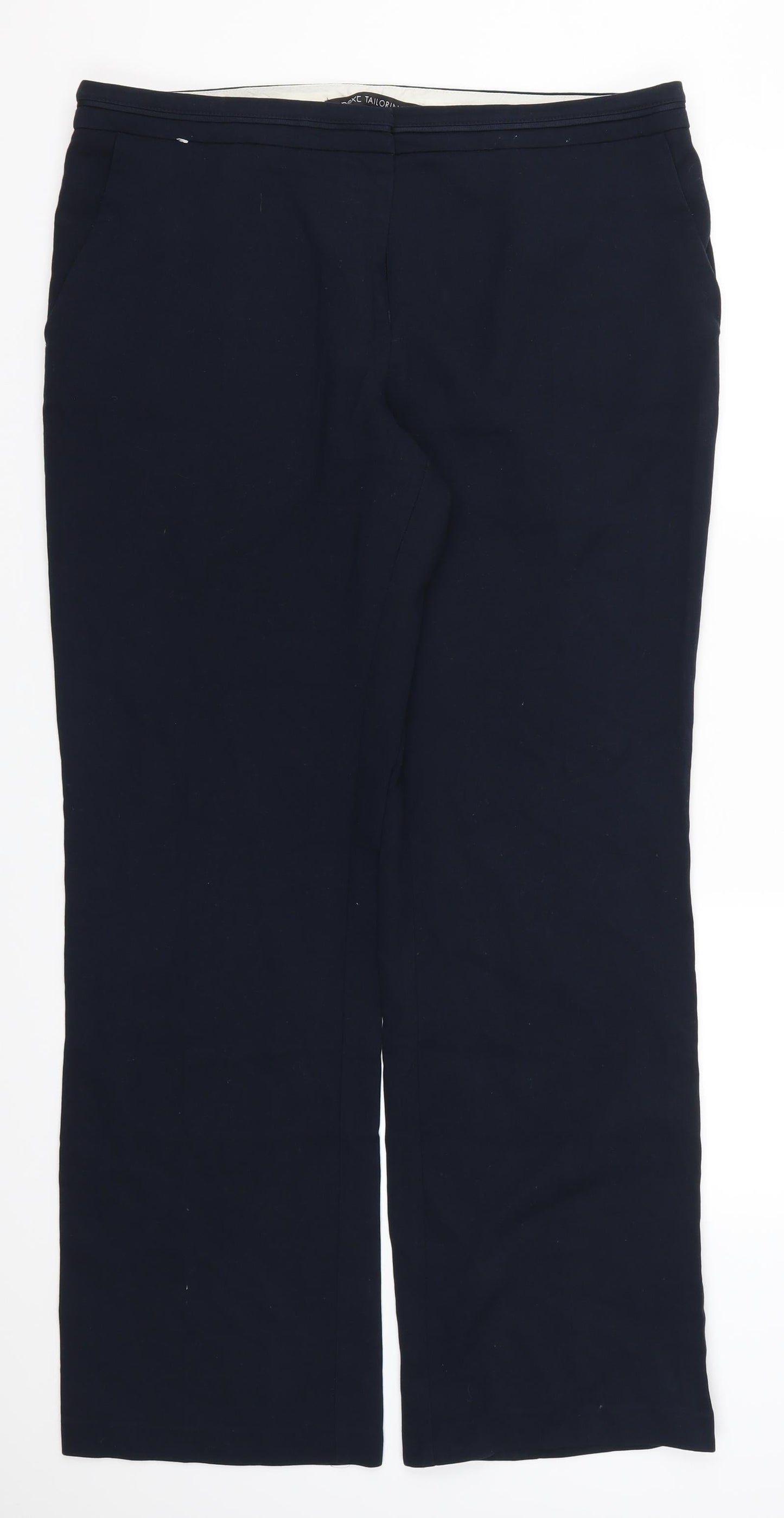 Womens UK Size 16 NEXT Regular Fit Sweatpants Blue Trousers
