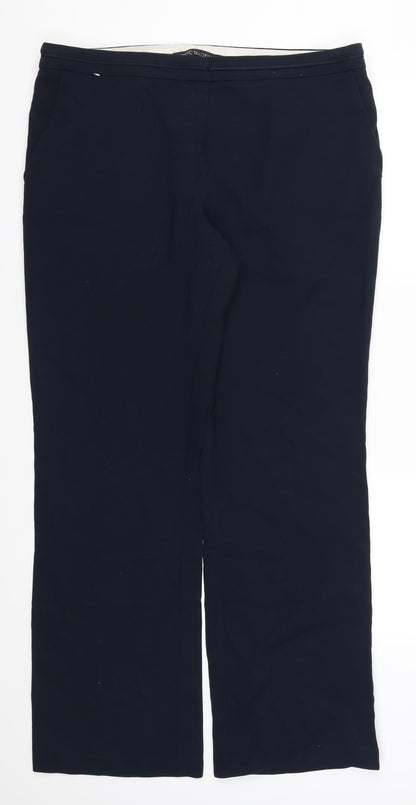 Womens UK Size 16 NEXT Regular Fit Sweatpants Blue Trousers