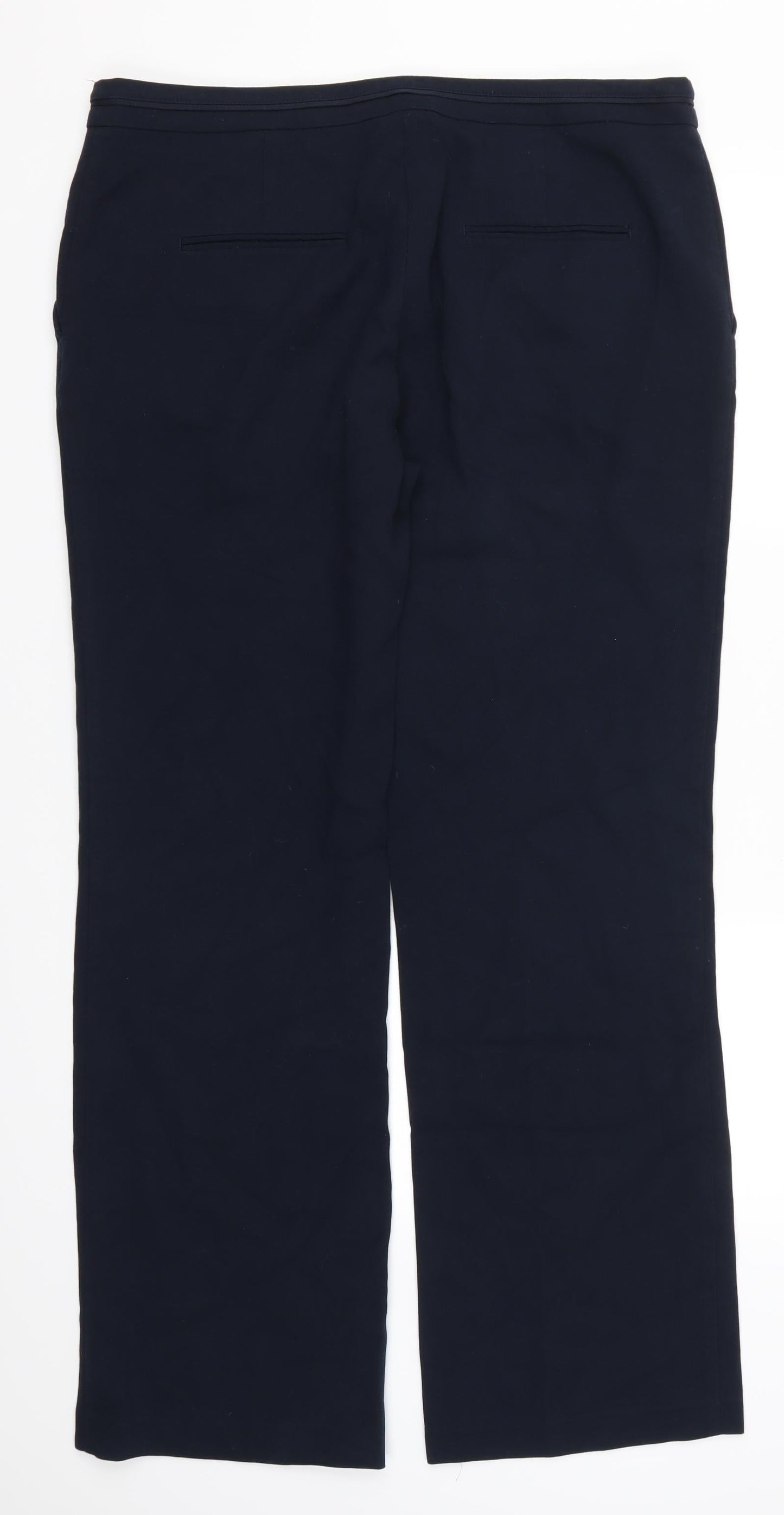 Womens UK Size 16 NEXT Regular Fit Sweatpants Blue Trousers