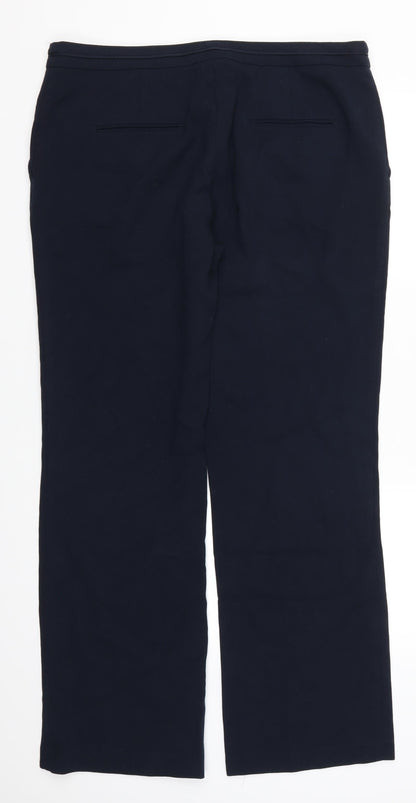 Womens UK Size 16 NEXT Regular Fit Sweatpants Blue Trousers