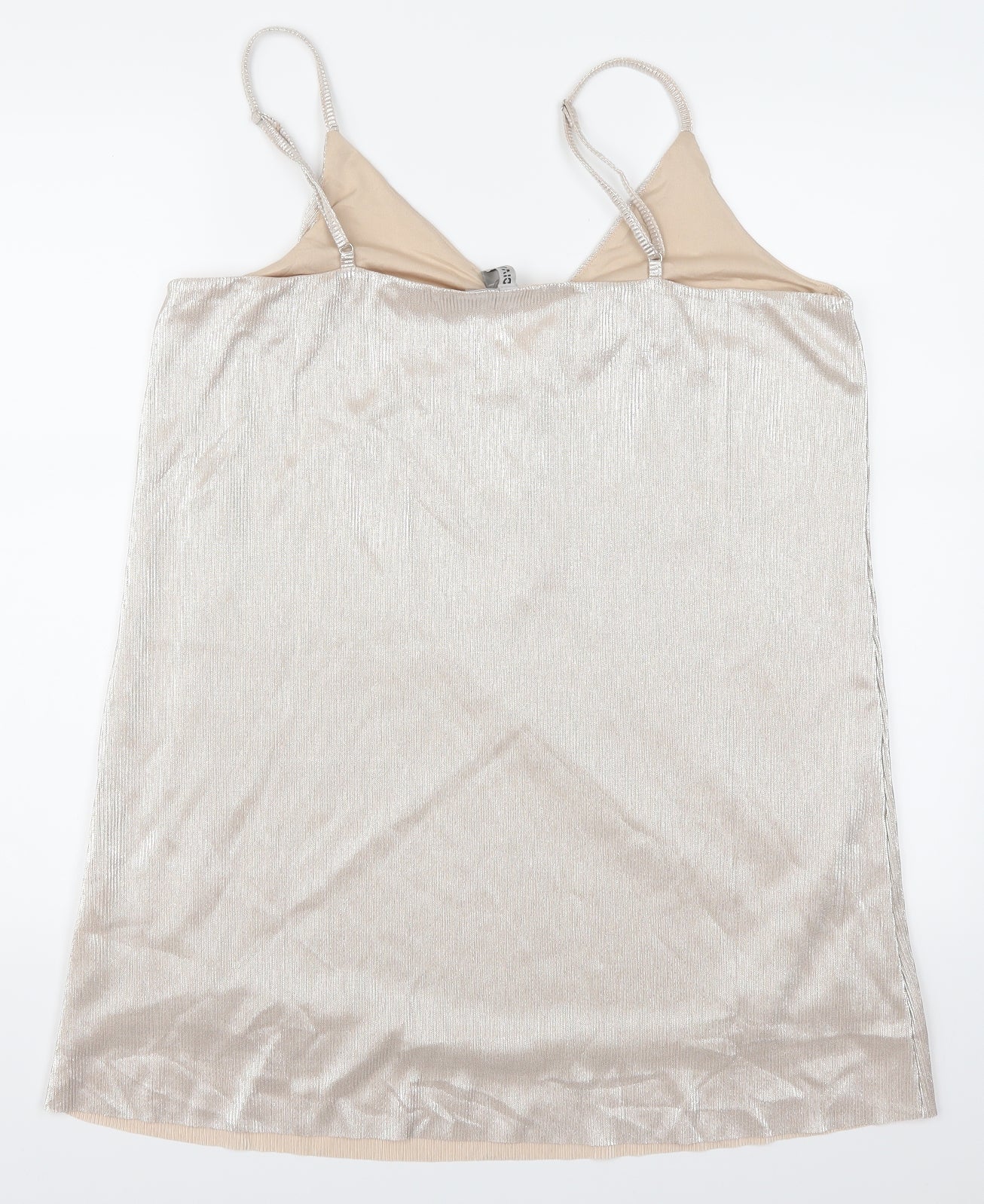 H&M Womens Beige   Tank Dress  Size M