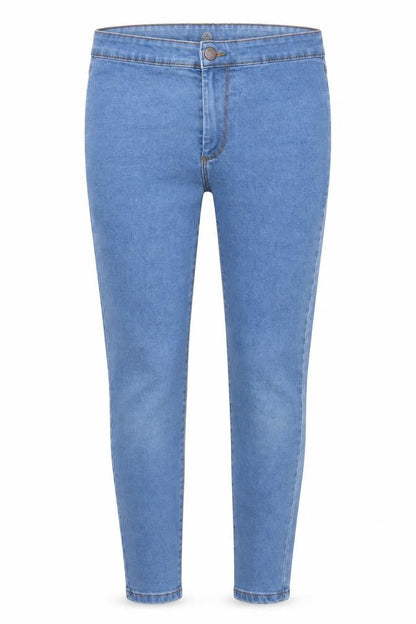 Womens UK Size 8 Denim Co Regular Fit Skinny Blue Jeans