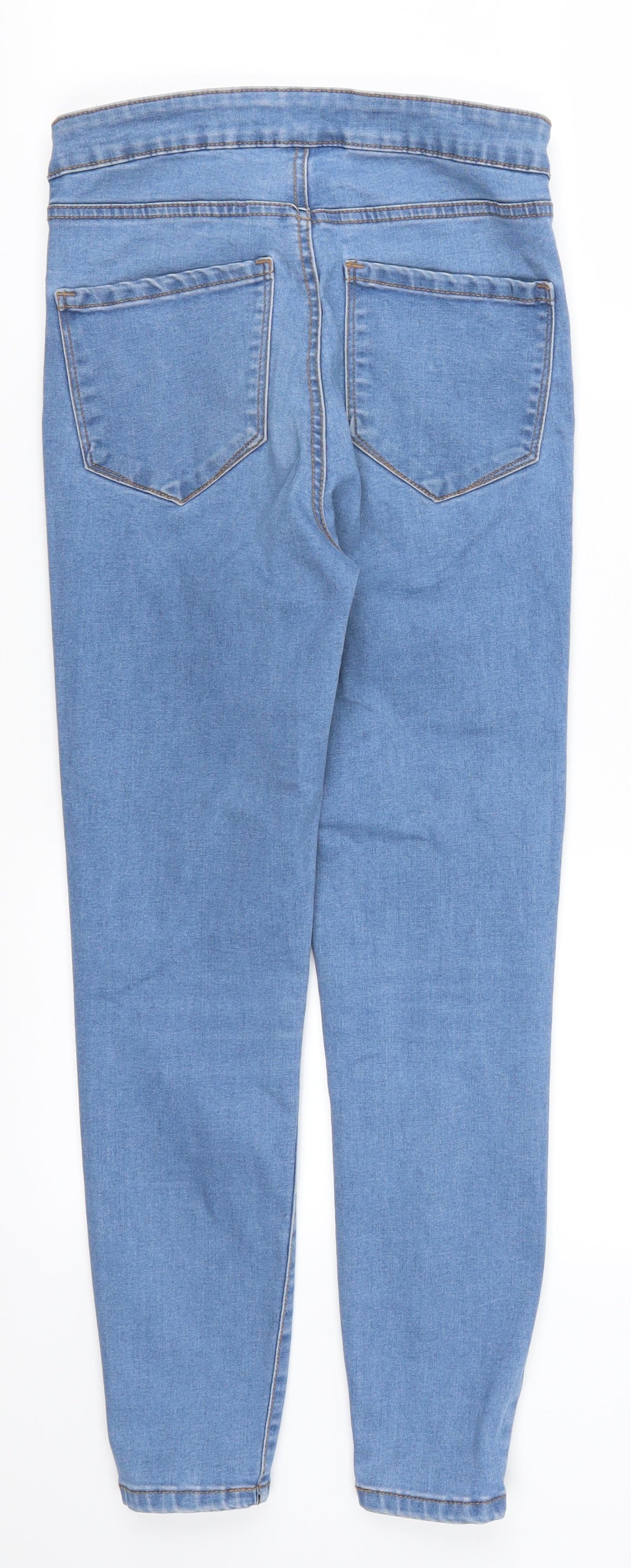 Denim Co Womens Blue  Denim Skinny Jeans Size 8 L24 in