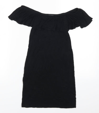 Pretty Little Thing Womens Black   Mini  Size 6