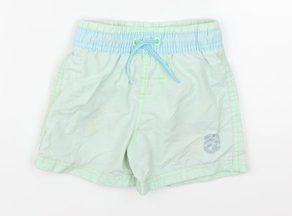 Nutmeg Boys Green   Cropped Trousers Size 12-18 Months