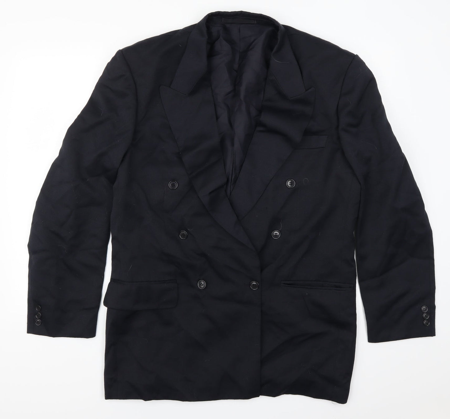 Mens UK Size 40 Burton Regular Blue Suit Jacket