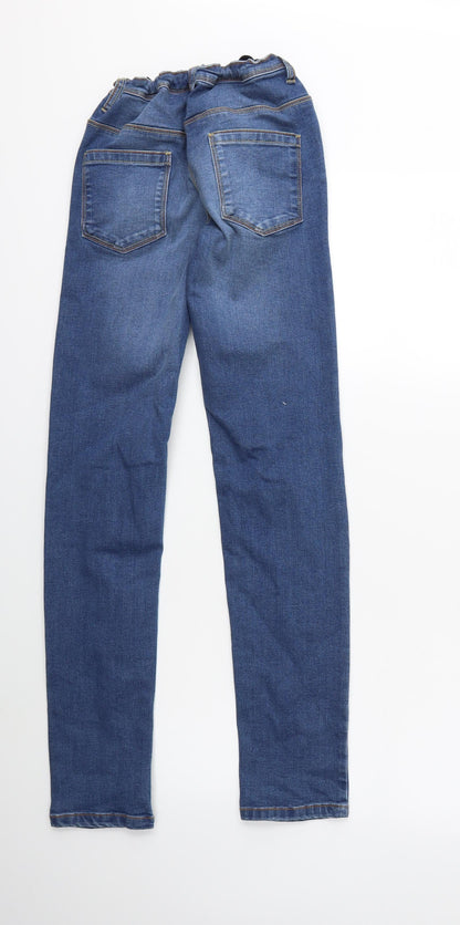 Nutmeg Girls Blue  Denim Skinny Jeans Size 13-14 Years