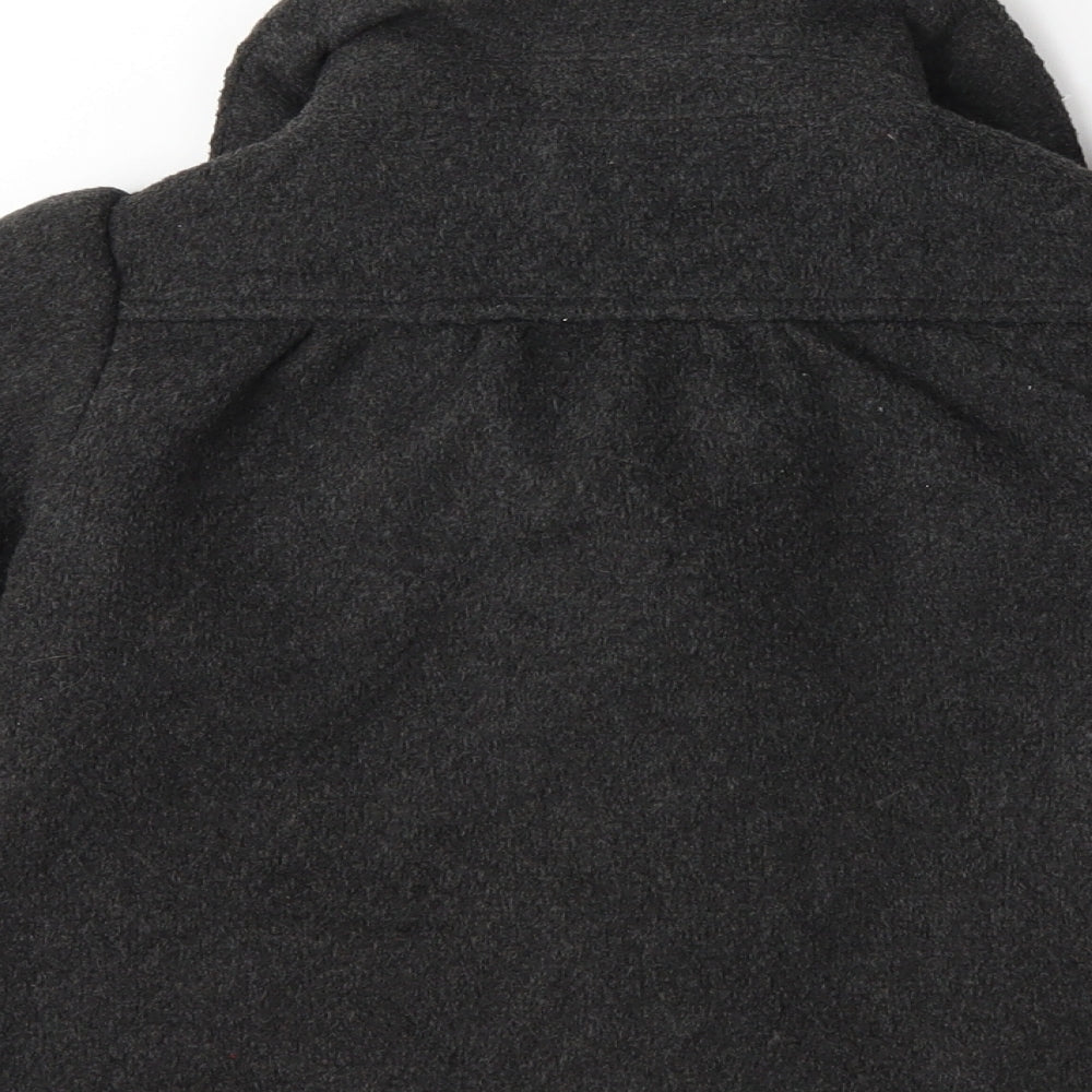Gap Girls Grey   Overcoat Coat Size 3 Years