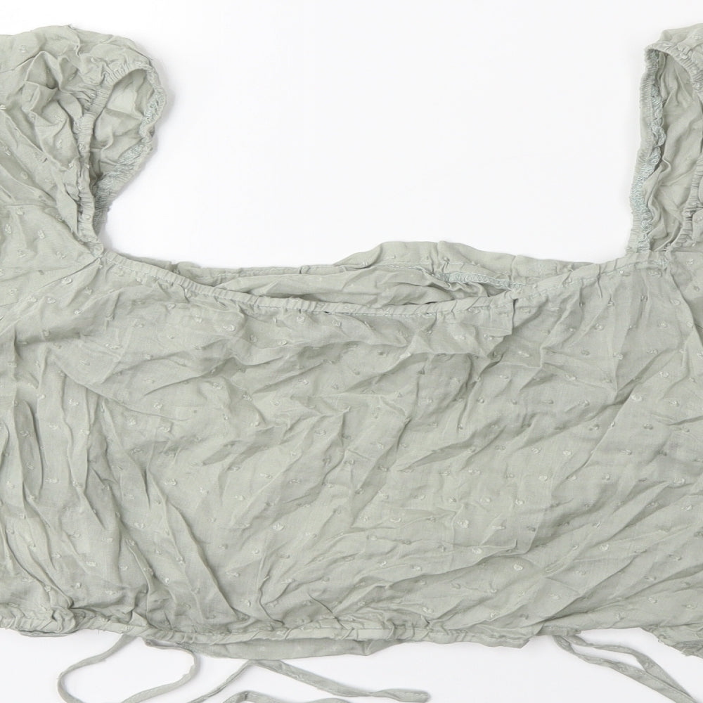 SheIn Womens Green   Basic Blouse Size 2XL