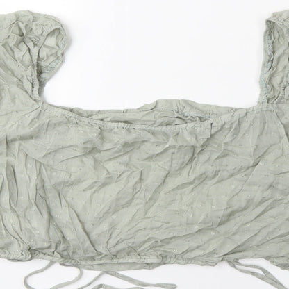 SheIn Womens Green   Basic Blouse Size 2XL