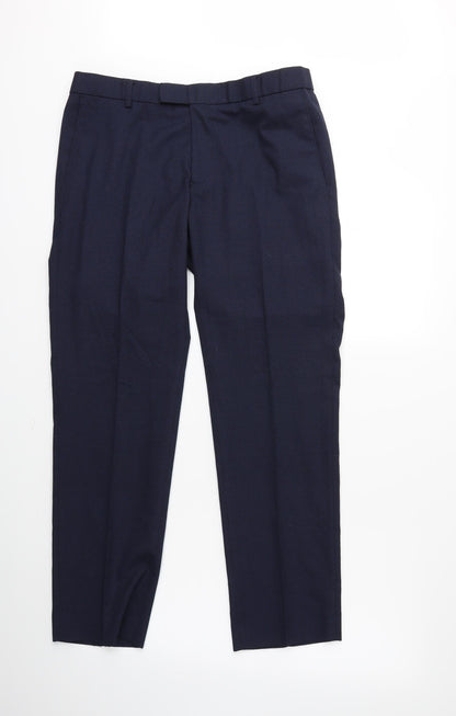 Preworn Mens Blue   Trousers  Size 34 in L29 in