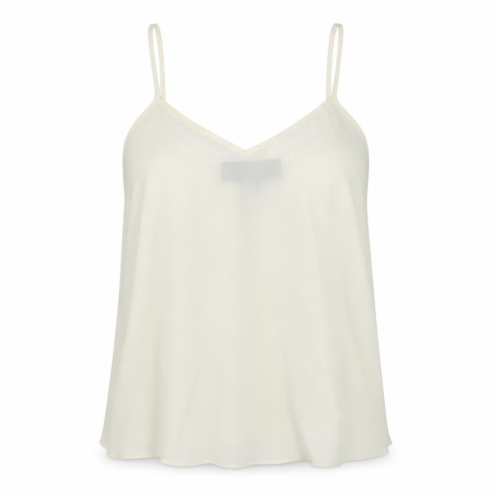 Womens UK Size 6 Topshop White Camisole Tank