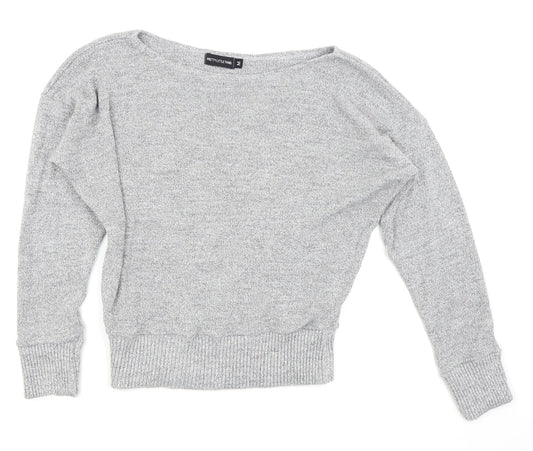 PLT Womens Grey   Pullover Jumper Size M