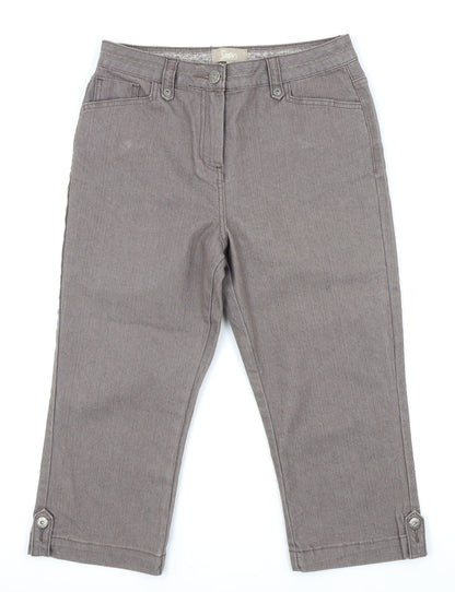 Soon Womens Purple   Capri Jeans Size 12