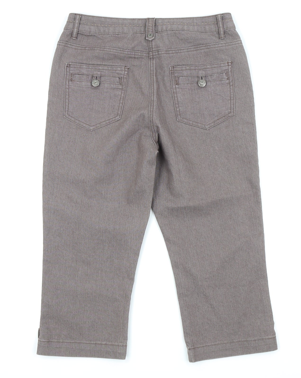 Soon Womens Purple   Capri Jeans Size 12