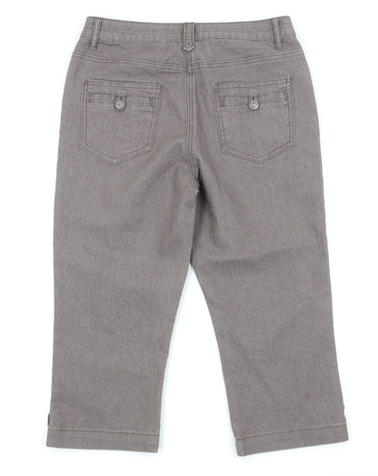 Soon Womens Purple   Capri Jeans Size 12