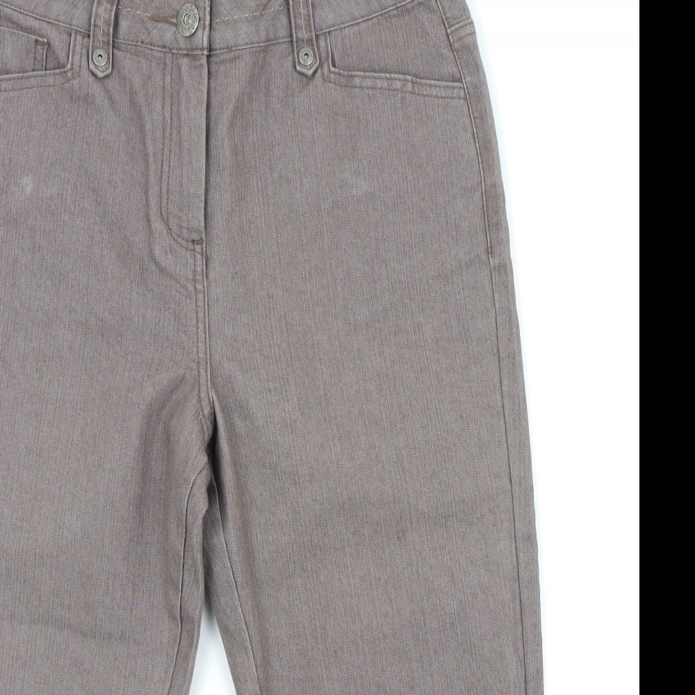 Soon Womens Purple   Capri Jeans Size 12