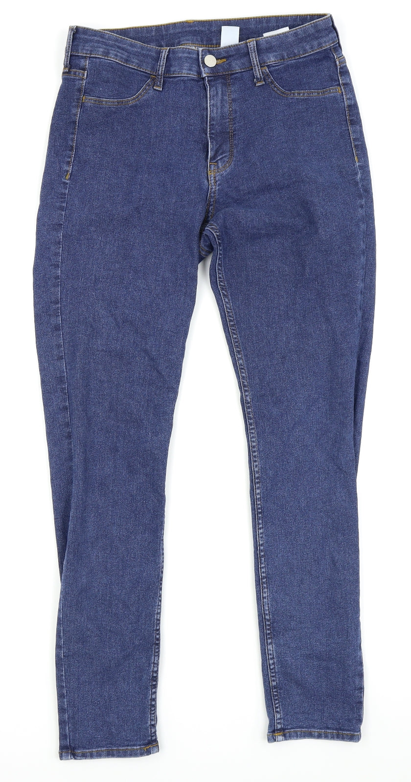 Womens UK Size 29 in H&M Regular Fit Skinny Black Jeans