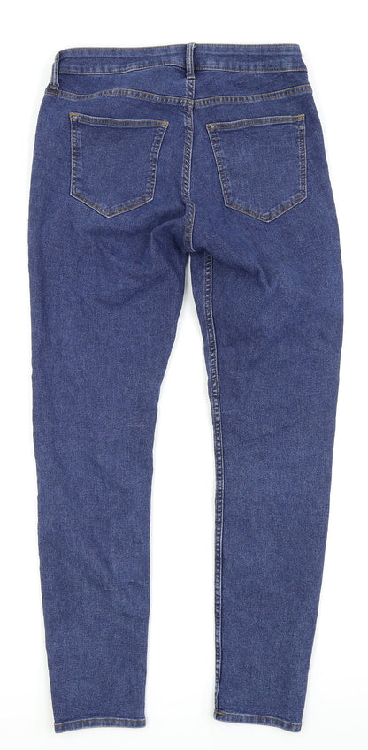 Womens UK Size 29 in H&M Regular Fit Skinny Black Jeans