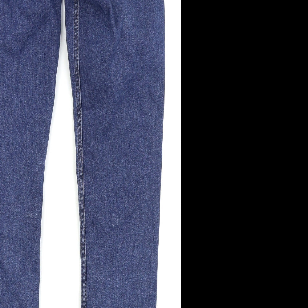 Womens UK Size 29 in H&M Regular Fit Skinny Black Jeans