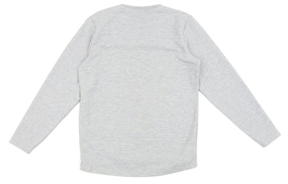 teen boys Boys Grey   Pullover Sweatshirt Size 13 Years