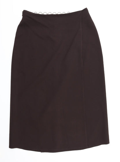 Try Clothing  Womens Brown   A-Line Skirt Size 14