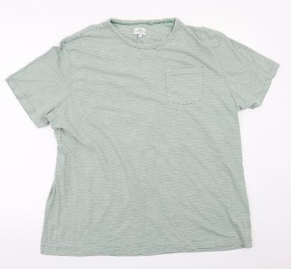 Womens UK Size 2XL NEXT Green Basic T-Shirt