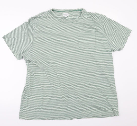 Womens UK Size 2XL NEXT Green Basic T-Shirt