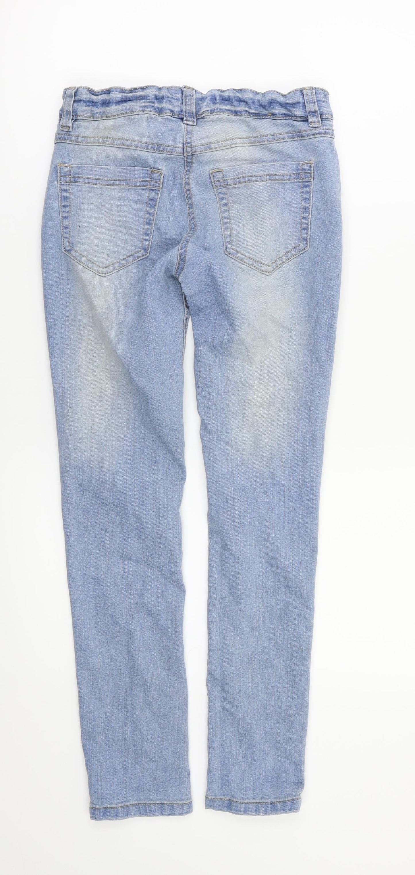 BENETTON JEANS  Girls Blue   Skinny Jeans Size XL