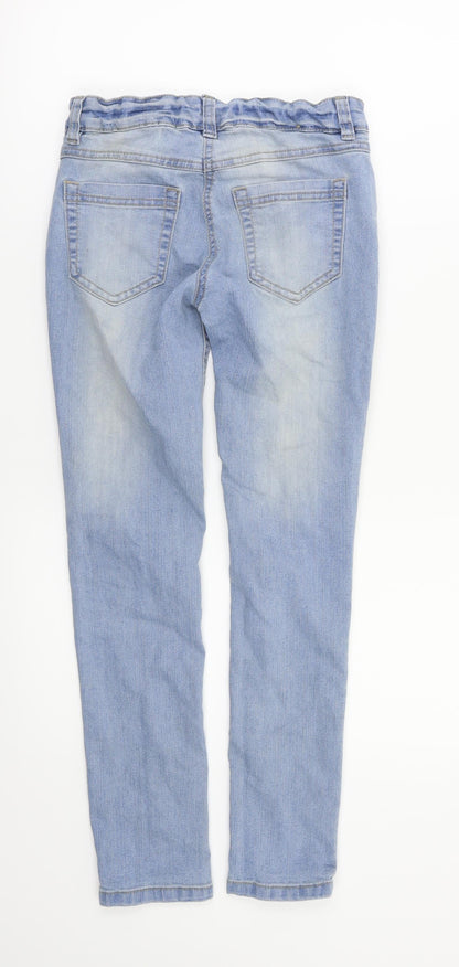 BENETTON JEANS  Girls Blue   Skinny Jeans Size XL