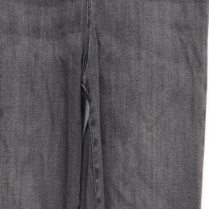 Gap Womens Grey  Denim Straight Jeans Size 29 in L27 in