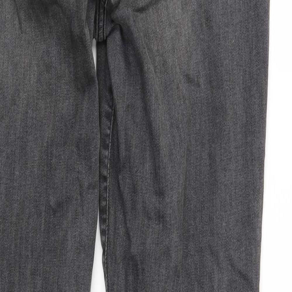 Gap Womens Grey  Denim Straight Jeans Size 29 in L27 in