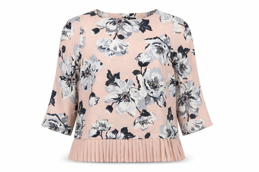 Womens UK Size 14 Debenhams Pink Basic Blouse