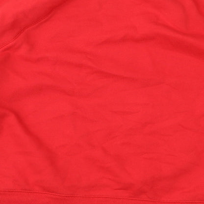 H&M Womens Red   Pullover Sweatshirt Size M