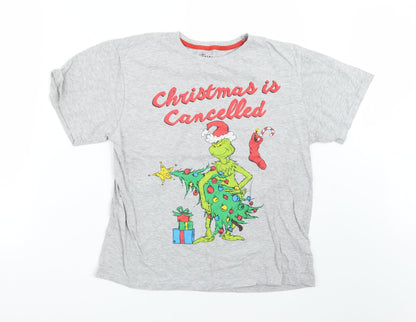 Primark Womens Grey   Basic T-Shirt Size S