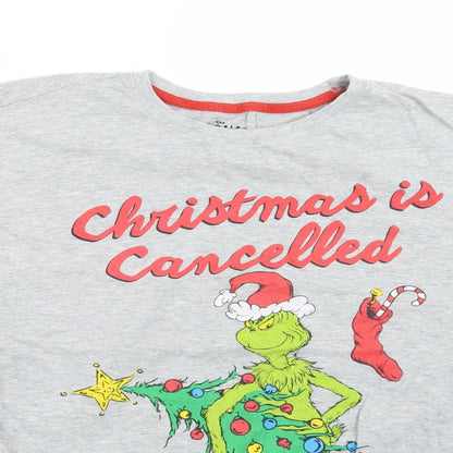 Primark Womens Grey   Basic T-Shirt Size S