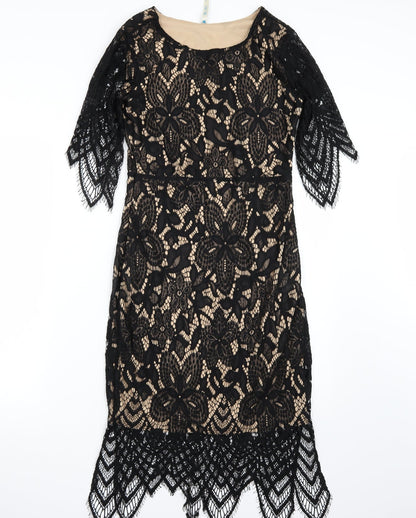 Blue vanilla Womens Black   A-Line  Size S