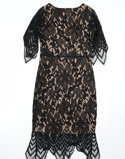 Blue vanilla Womens Black   A-Line  Size S