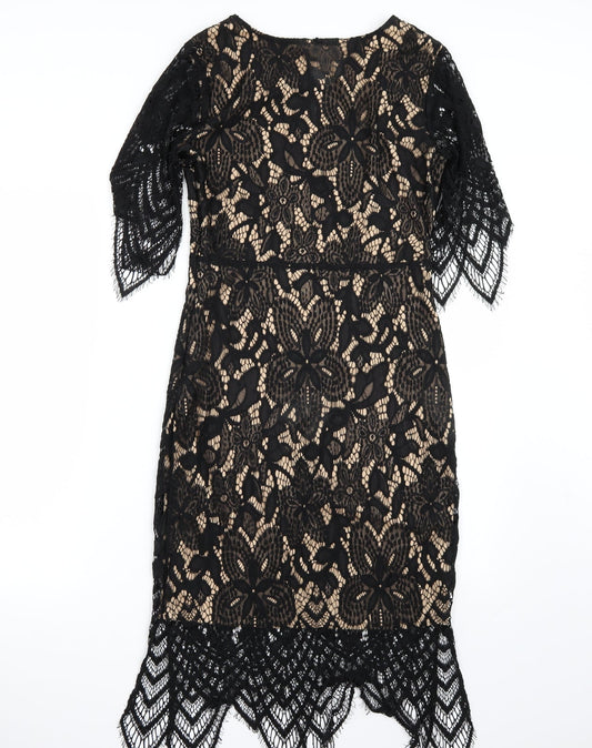 Blue vanilla Womens Black   A-Line  Size S