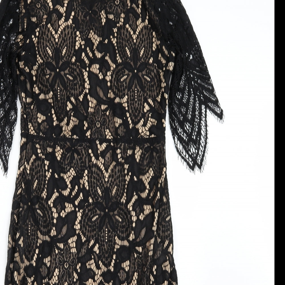 Blue vanilla Womens Black   A-Line  Size S