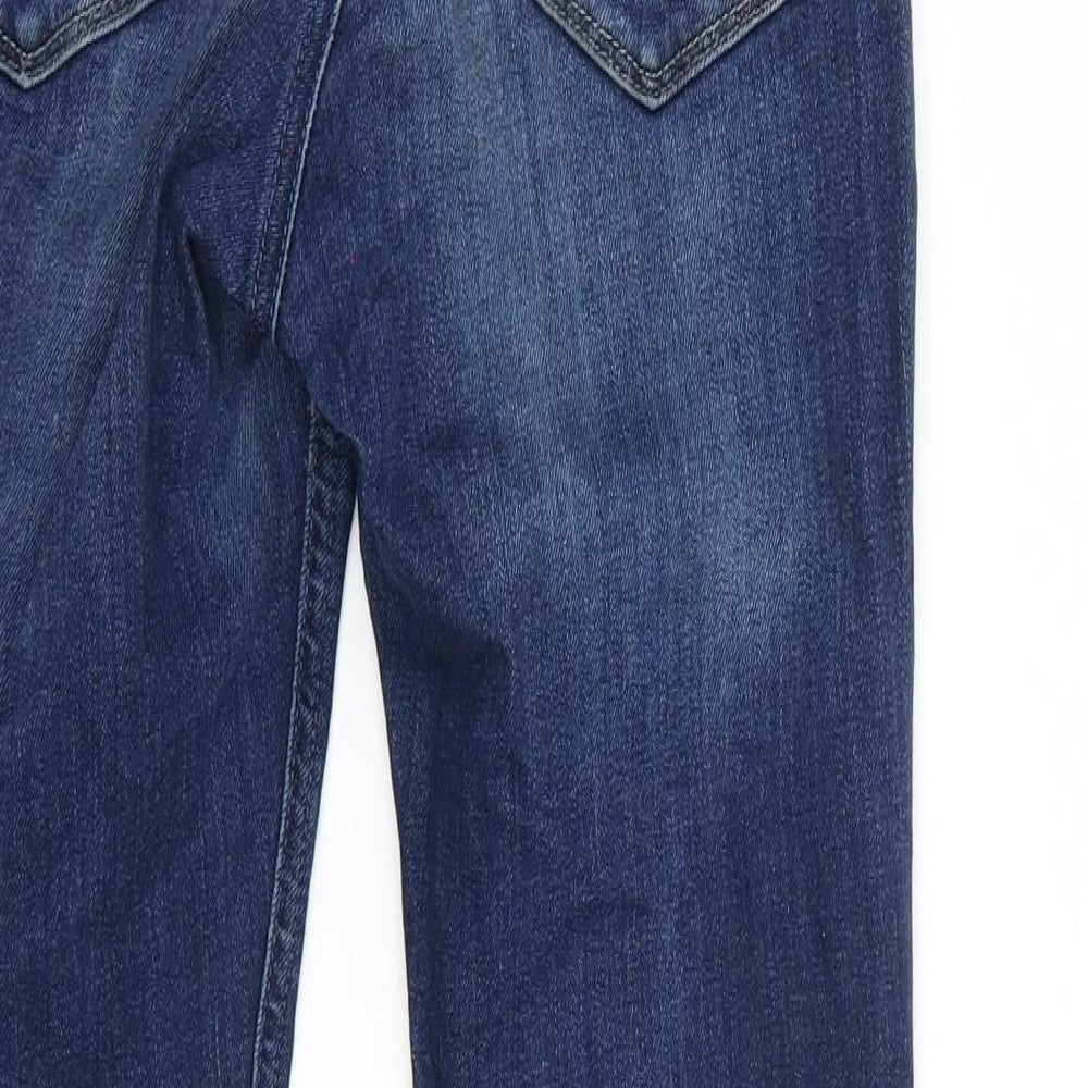 Womens UK Size 28 Preworn Regular Fit Straight Blue Jeans