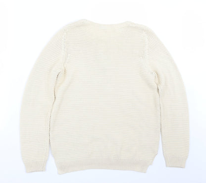 George Womens Beige   Pullover Jumper Size 14