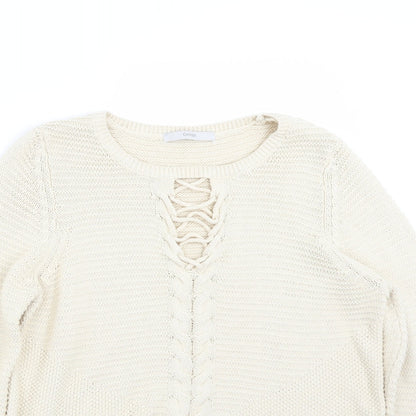 George Womens Beige   Pullover Jumper Size 14