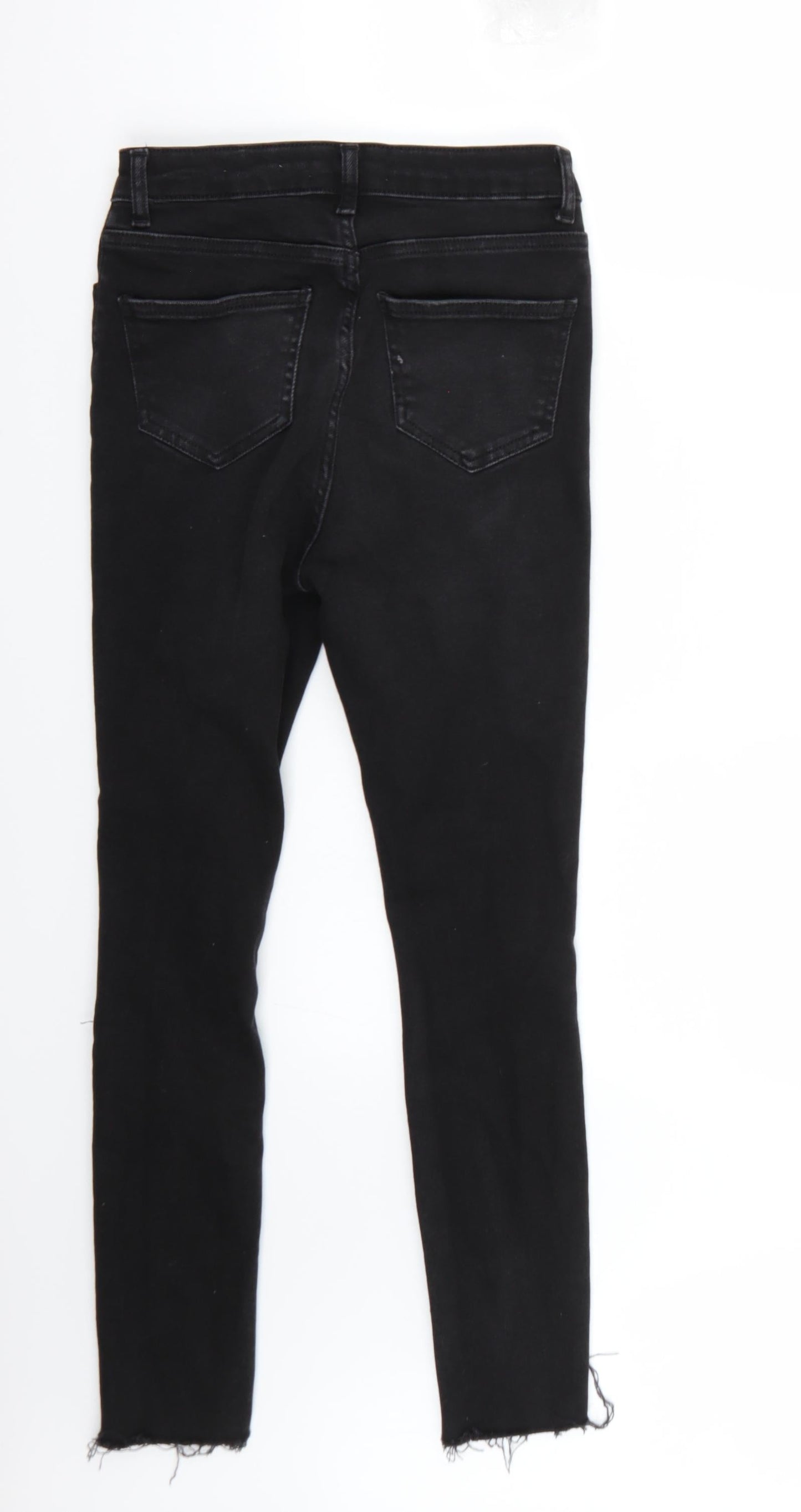 Womens UK Size 10 Newlook Regular Fit Skinny Black Jeans