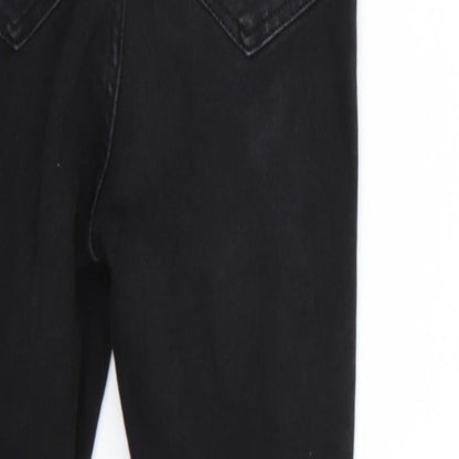 Womens UK Size 10 Newlook Regular Fit Skinny Black Jeans