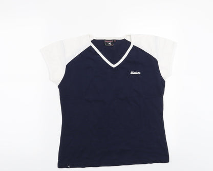 Diadora Womens Blue   Basic T-Shirt Size 14